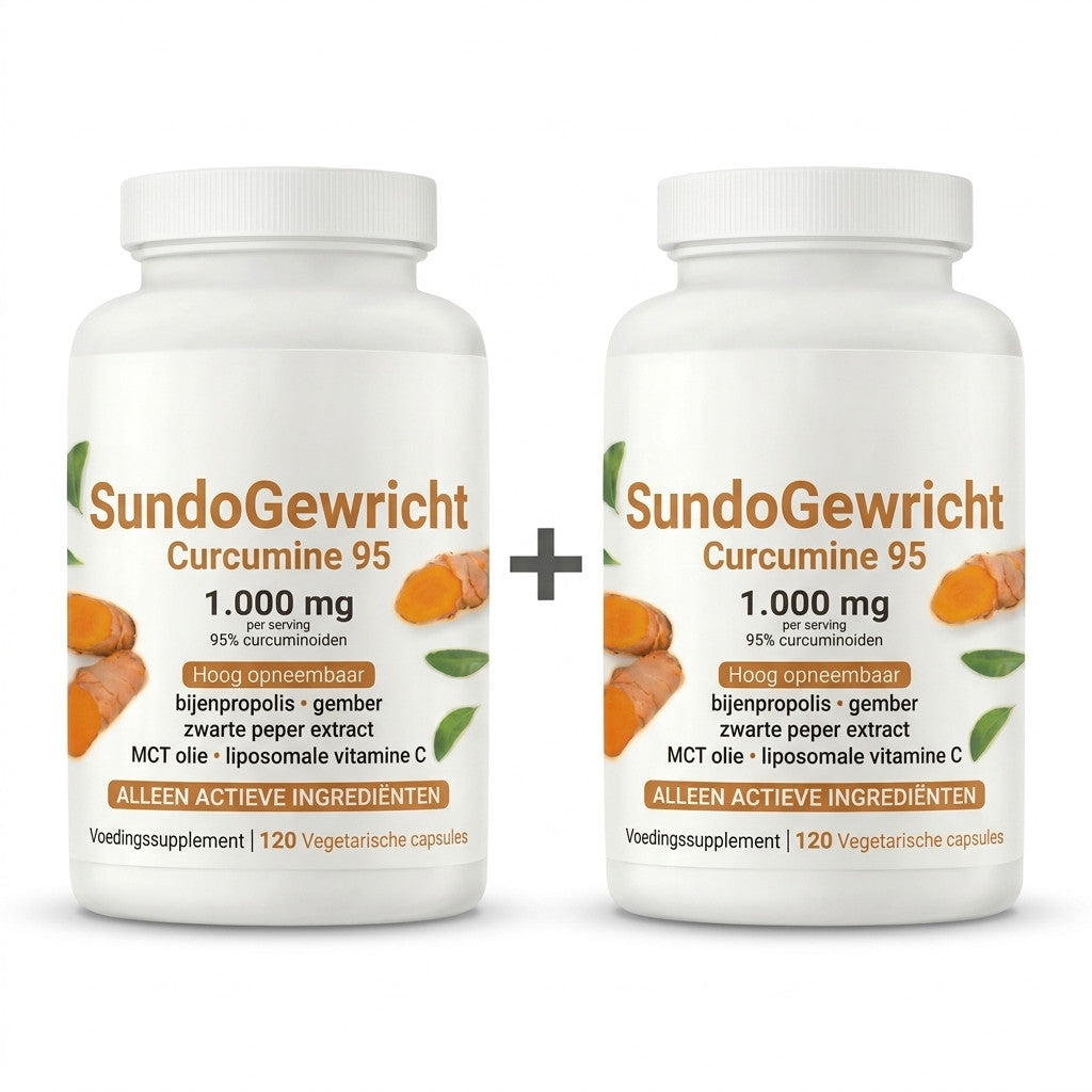 SundoGewricht 1+1 bundel - 1.000 mg curcumine