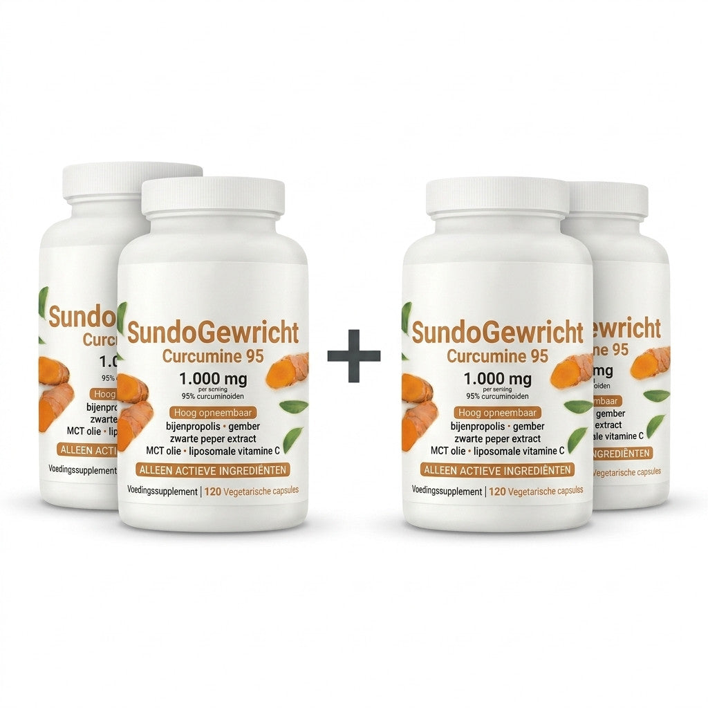 SundoGewricht 2+2 bundel - 1.000 mg curcumine